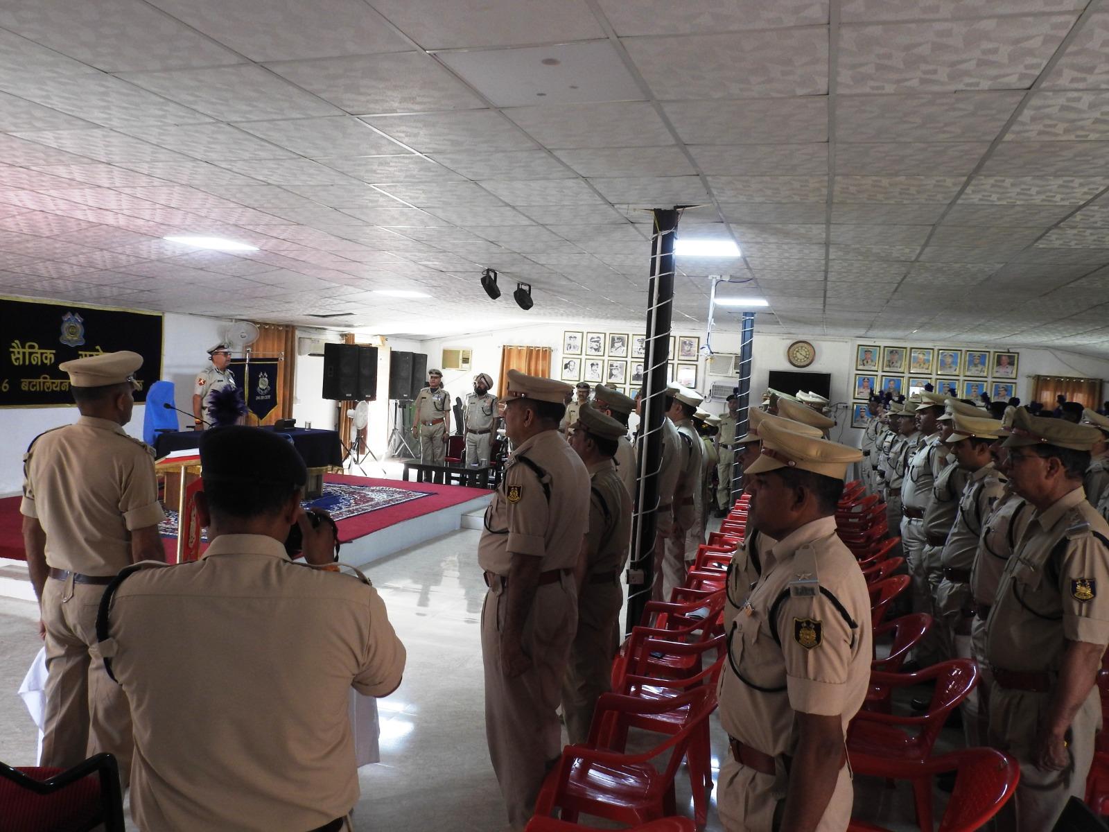 CRPF Day Parade-2024 celebrated in Rajasthan Sector Headquarter